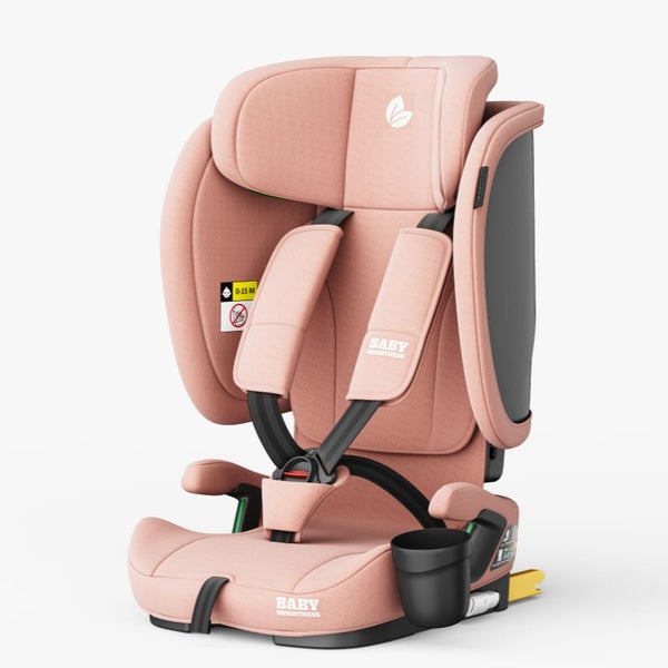 Baby Brightness SecureFit Pro Portable booster car seat Pink IN STOCK Carousel 1