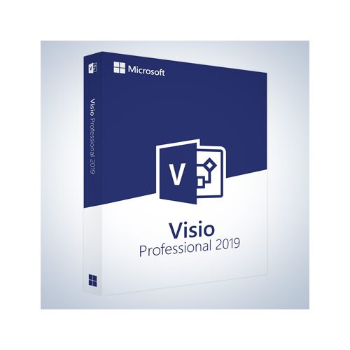 Genuine Visio Professional 2019 - 1 device bind Lifetime License for PC Only Carousel 1