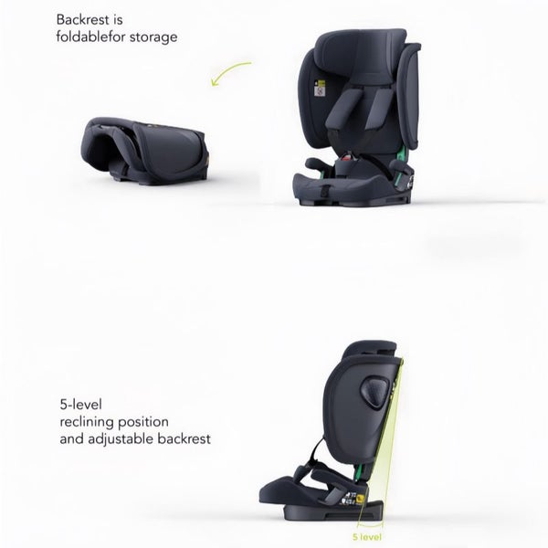 Baby Brightness SecureFit Portable booster car seat Black IN STOCK Carousel 11