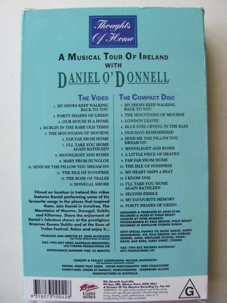 COUNTRY MUSIC**DANIEL 0' DONNELL** LIVE* EXCELLENT BOXED SET Carousel 4