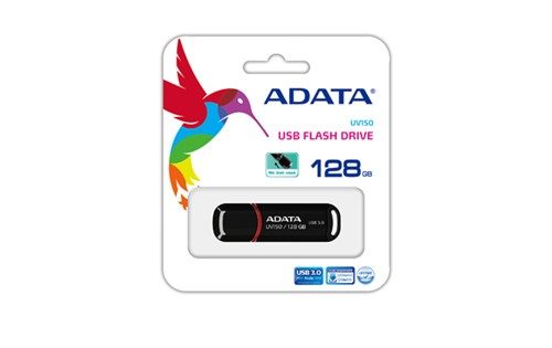 ADATA UV150 Dashdrive USB 3.0 128GB Black/Red Flash Drive 5 Year Warranty Carousel 1