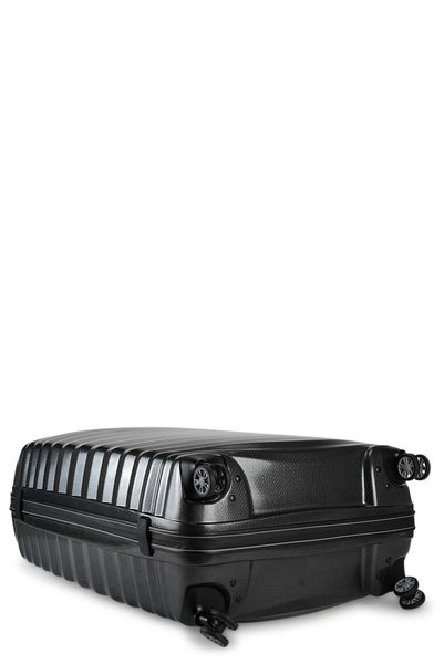 Samsonite Lite-Shock Sport 81cm CURV Checked Suitcase Black Carousel 9