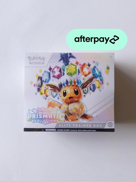 AfterPay Available - Pokémon Prismatic Evolutions Elite Trainer Box / ETB Carousel 1