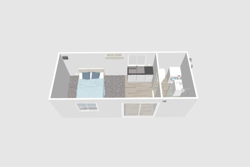 *18th Anniversary Deal* 6.25x2.6m Double-glazed Self-contained Cabin 16.25sqm Carousel 15