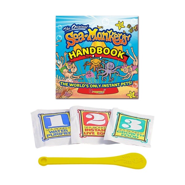 Amazing Live Sea-Monkeys Instant Life Pk Ocean Zoo Eggs Playset *BRAND NEW* Carousel 1