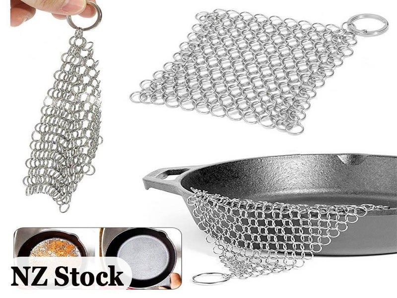 Cast Iron Cookware Cleaner - Stainless Steel Carousel 1