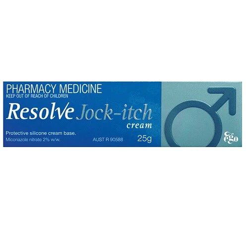 Resolve Jock Itch Cream 25g anti-fungal treatment Carousel 1