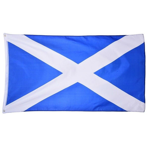 Scotland Scottish Flag 150cm x 90cm with Brass Grommets Carousel 1