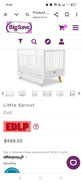 Brand New baby cot & mattress ( still in the box) Carousel 2