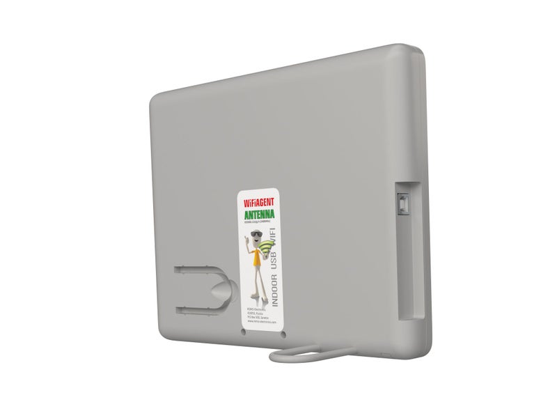 Travel solution! Indoor Hi-Gain Antenna with USB Wi-Fi Adapter Signal Booster Carousel 7