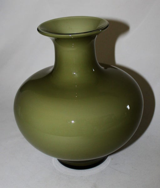 +++ VINTAGE JAPANESE "MIKASA" ART GLASS VASE +++ Carousel 1