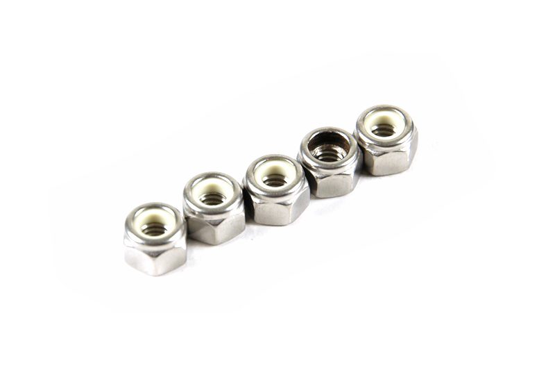 6.35mm (1/4") Stainless Steel Lock Nut Carousel 1