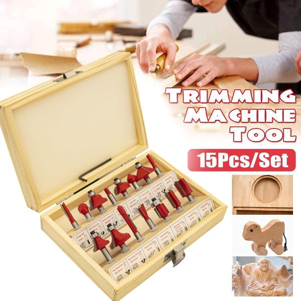 PTN NEW Router Bits 15PCS Sale Sale Carousel 9