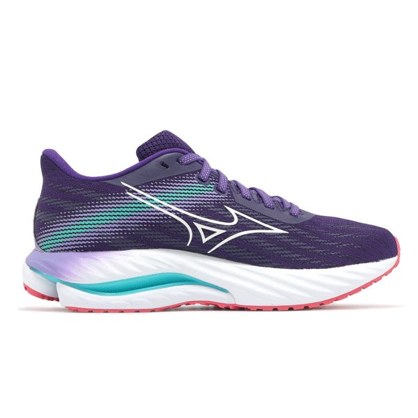 Mizuno Wave Inspire 21 Purple White Women Road Running Jogging Shoes J1GD2544-27 Carousel 2