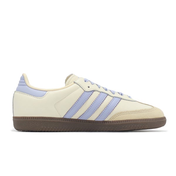 adidas Originals Samba OG W Cream White Violet Tone Beige Women Casual JI2678 Carousel 2