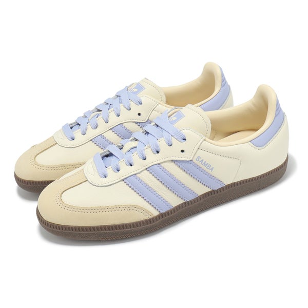 adidas Originals Samba OG W Cream White Violet Tone Beige Women Casual JI2678 Carousel 16