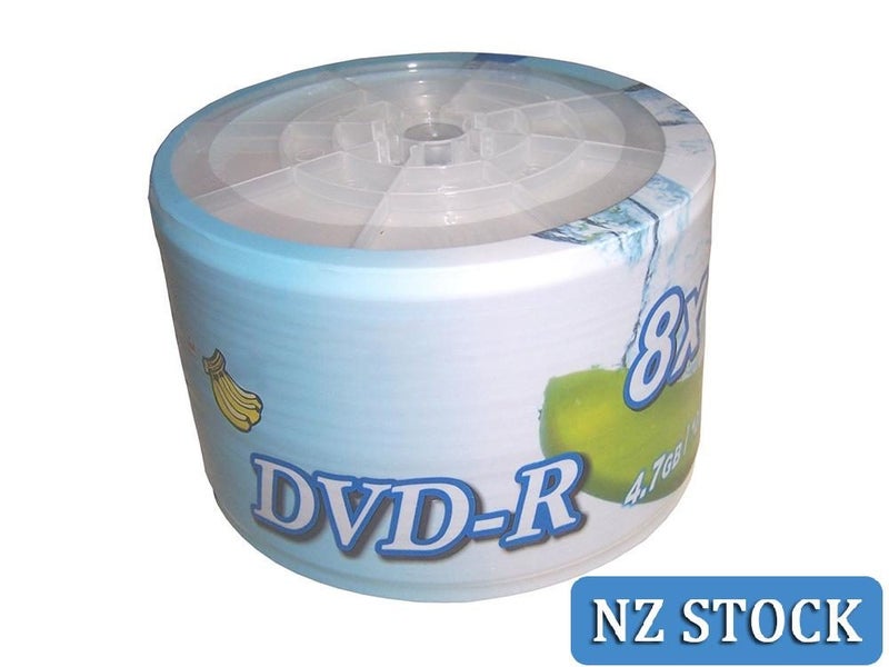 Blank Printable DVD-R 8X 50PCS Carousel 2