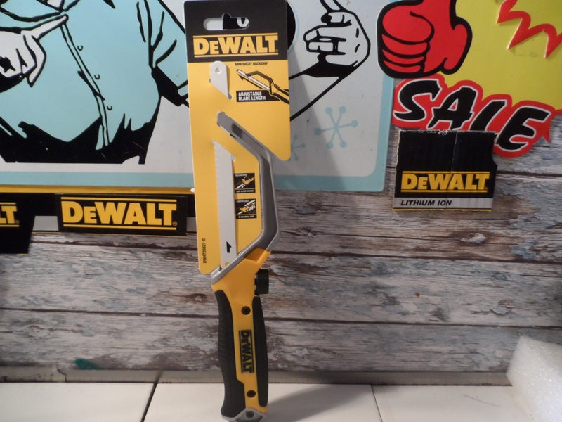 DEWALT DWHT20327-0 Adjustable 300mm Mini Hacksaw Carousel 1