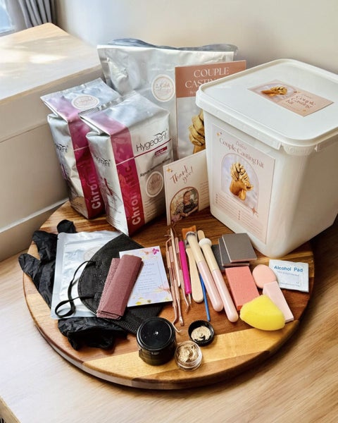 Mum & Baby Hand Casting Kit - Deluxe Kit Carousel 2