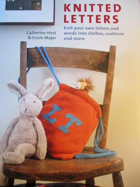 "Knitted Letters"~ 144 Pages ~Hard Cover~ Clear to read Projects & Charts! Carousel 1