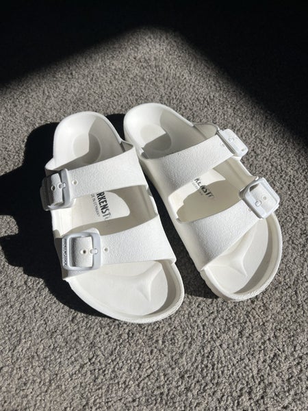 Birkenstock Kids Arizona EVA White (Narrow Fit) Euro 32 Carousel 1