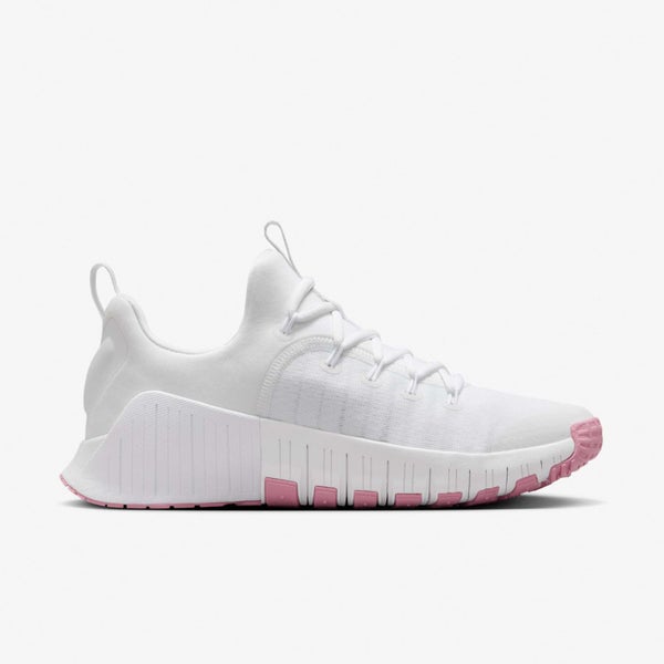 Nike Wmns Free Metcon 6 White Elemental Pink Women Cross Training FJ7126-106 Carousel 1