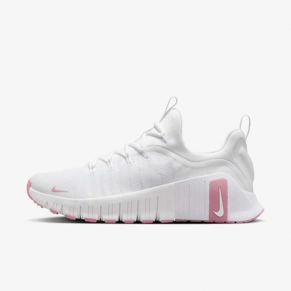 Nike Wmns Free Metcon 6 White Elemental Pink Women Cross Training FJ7126-106 Carousel 2