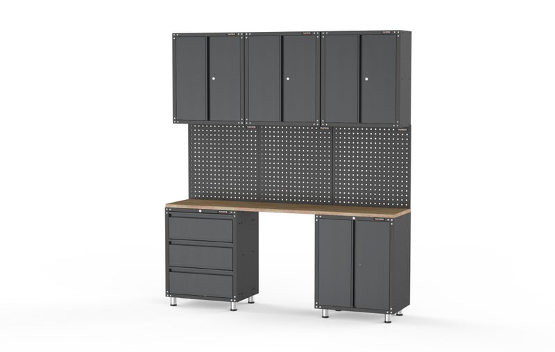 9 pieces garage storage system Carousel 1