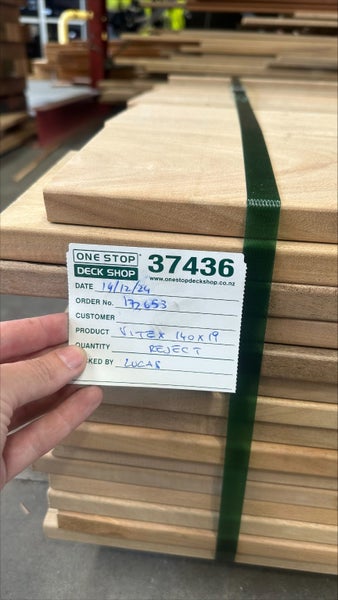 Vitex Decking D4S KD 140x19 Seconds Pack 257.7 LM Carousel 6