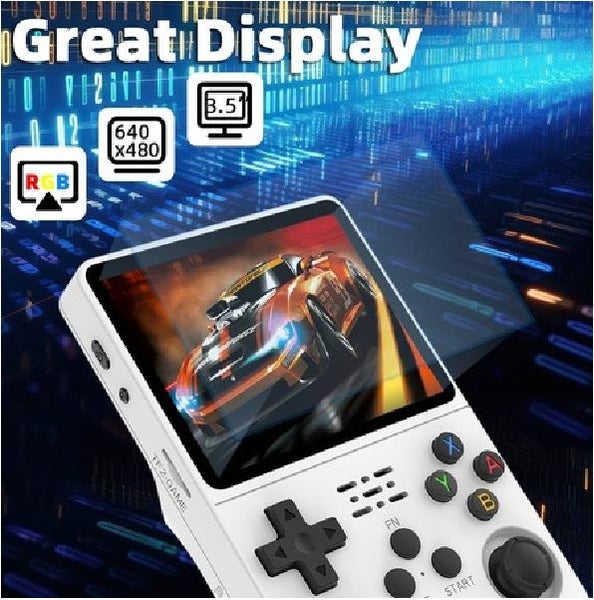Handheld Retro Game Console 3.5 inch Pre-installed Emulator System Carousel 2