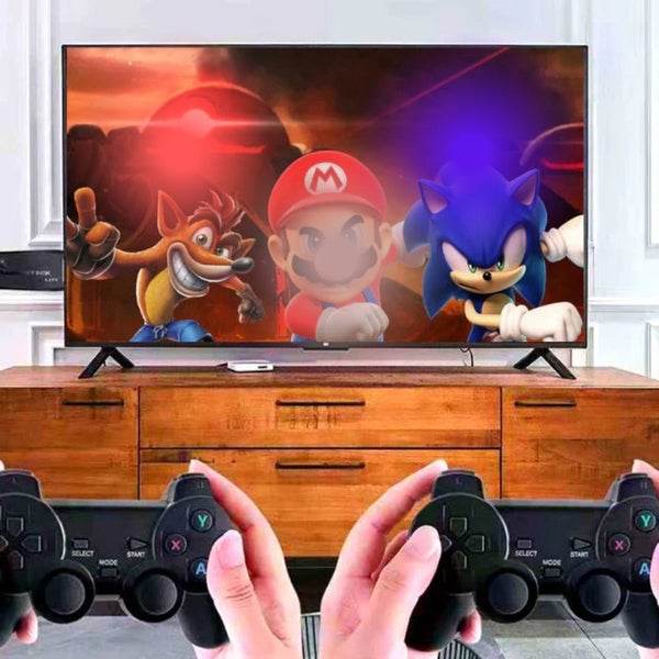 4K HDMI Plug and Play Retro video Game Stick 20,000 Plus Games, Dual Player 64GB62995405576195113