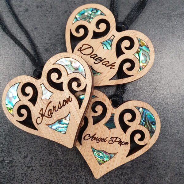 Heart Pendant - Personalised for your loved one. Carousel 1