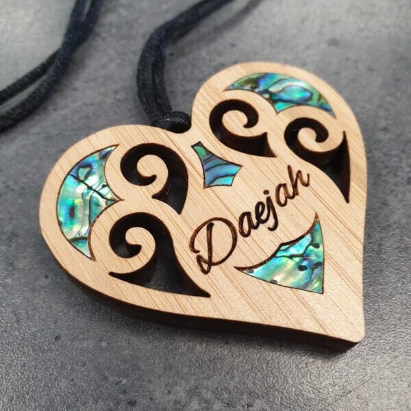 Heart Pendant - Personalised for your loved one. Carousel 2