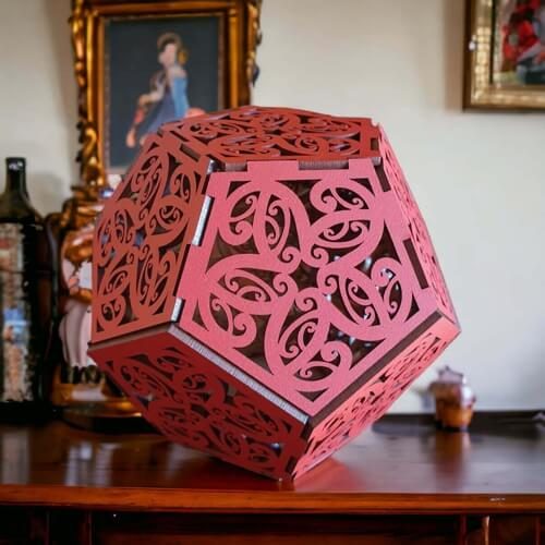Pentagon Trinket Box - Koru Carousel 1