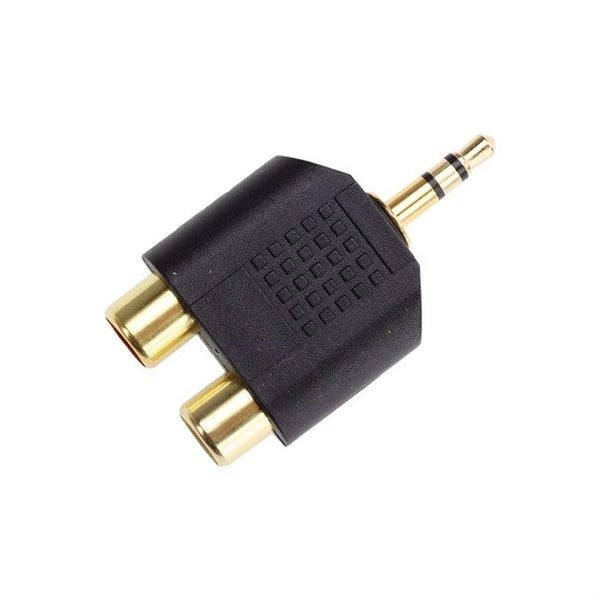 3.5mm Stereo Plug to 2 RCA Female Carousel 1