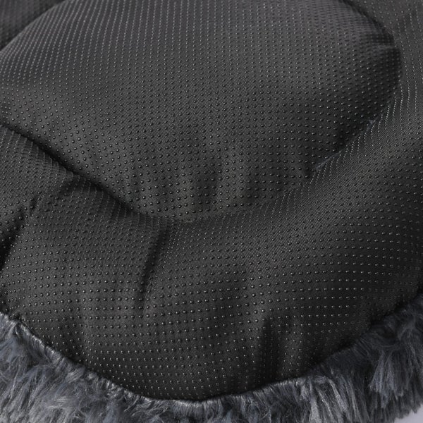 Charlie's Shaggy Fur Faux Igloo Cat Cave Bed Charcoal 60x50cm Carousel 5