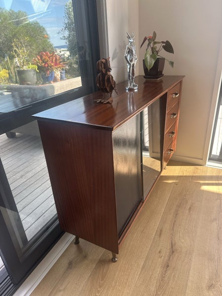 Mid-Century Retro Sideboard/ China Cabinet Carousel 1