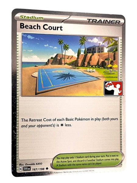 POKEMON TCG - Prize Pack Series 4 Beach Court Cosmos Holo Carousel 2