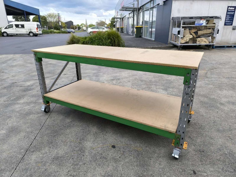 Industrial Workbench With Castor Wheels Carousel 2