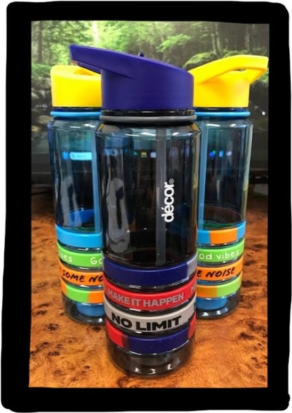 Decor(R) Quad Bands Tritan(TM) Water Bottle - 750ml Carousel 3