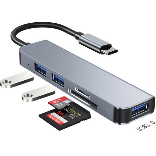 iLead 4 in 1 Type-C USB C Hub to Multi USB 3.0 Adapter Cable Docking Station Carousel 2