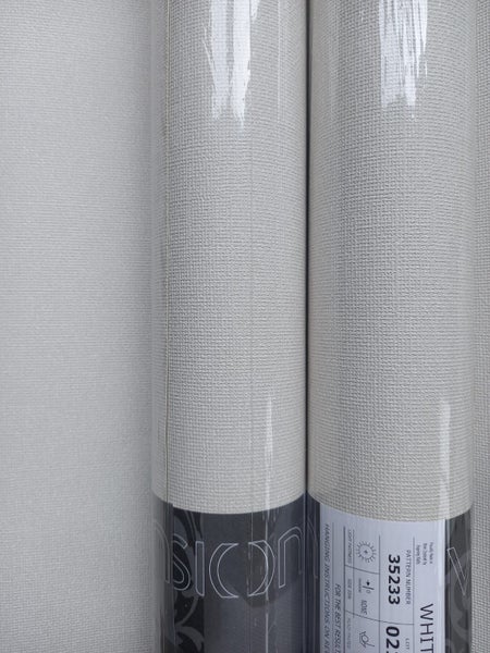 Wallpaper. Fine Weave - Warm Grey. 7 roll bundle Carousel 1