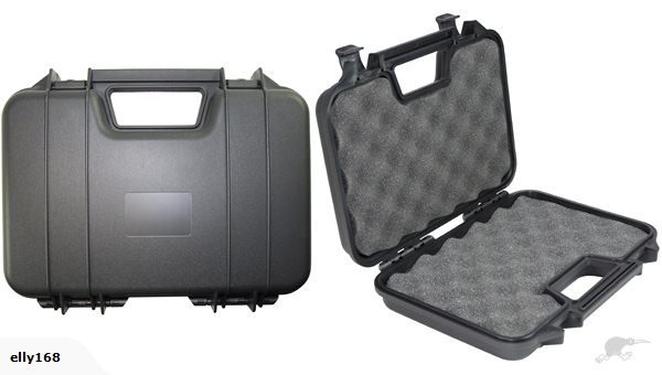 Hard Pistol Carrying Case (31.5cm) - Black Carousel 1