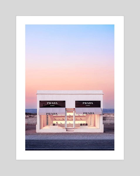 Prada Marfa Sunset by Paul Fuentes Art Print Carousel 1