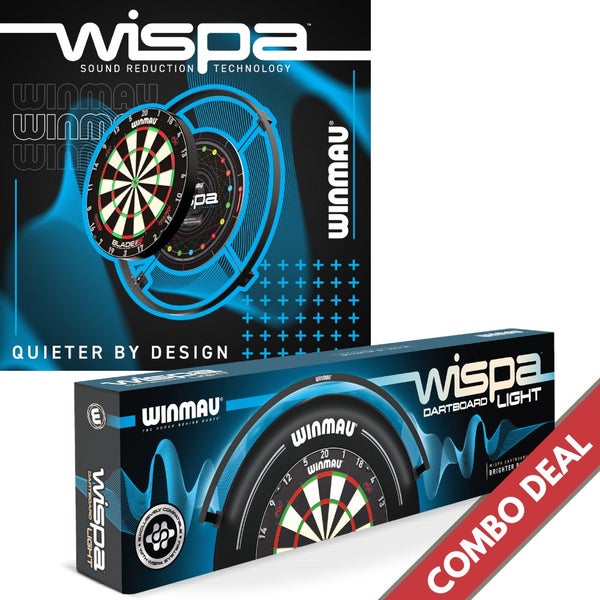 Winmau - NEW WISPA Light & WISPA Sound Reduction Technology System COMBO Carousel 1
