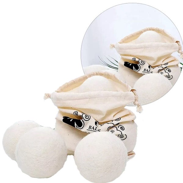 wool laundry balls reusable laundry balls washing laundry balls reusable wool Carousel 1