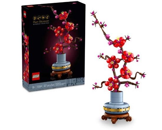 LEGO Botanicals Collections(Plum Blossom/Mini Orchid/Chrysantheum/ Lucky Bamboo) Carousel 2