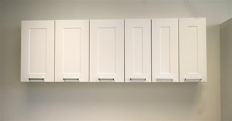 2100mm Shaker Style Wall Cabinet Carousel 1