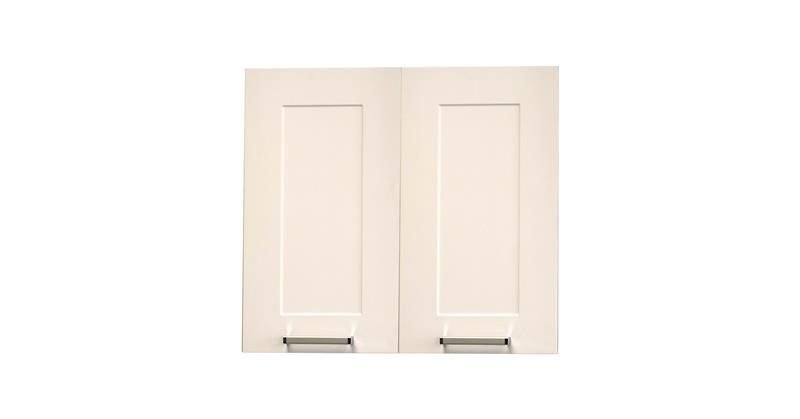 800mm Wide White Matte Wall Cabinet Carousel 1