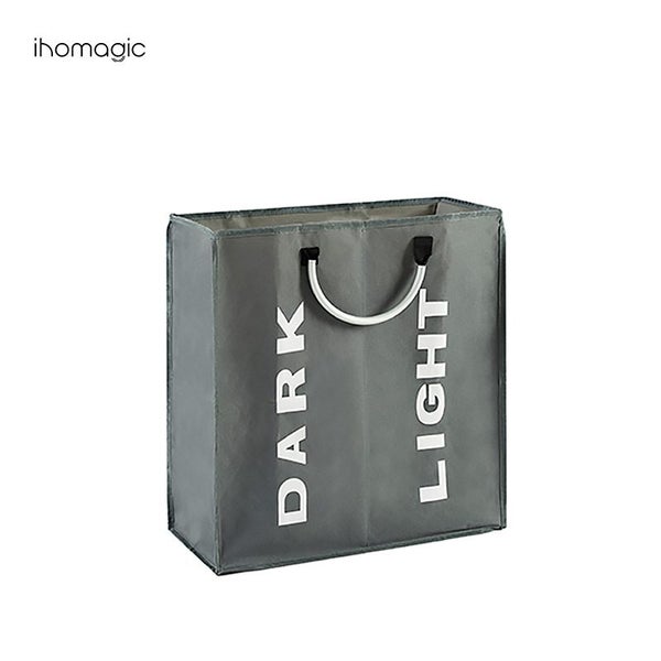 Foldable Laundry Basket Portable Storage Bag Bin with Carry Handles - NEW Carousel 10